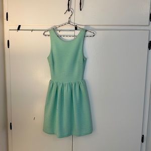 Mint Green Mini Dress (Love….Ady)